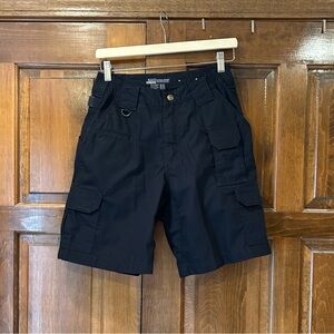5.11 Tactical Men's Taclite Pro 9” Ripstop Cargo Shorts Navy Blue Size 28 73287